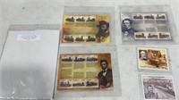 U.S. Civil War Stamps, St. Kitts #477-80 & 483