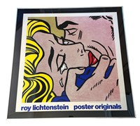 ROY LICHTENSTEIN "The Kiss" 2003 Serigraph