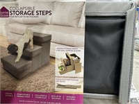COLLAPSIBLE STORAGE STEPS RETAIL $40