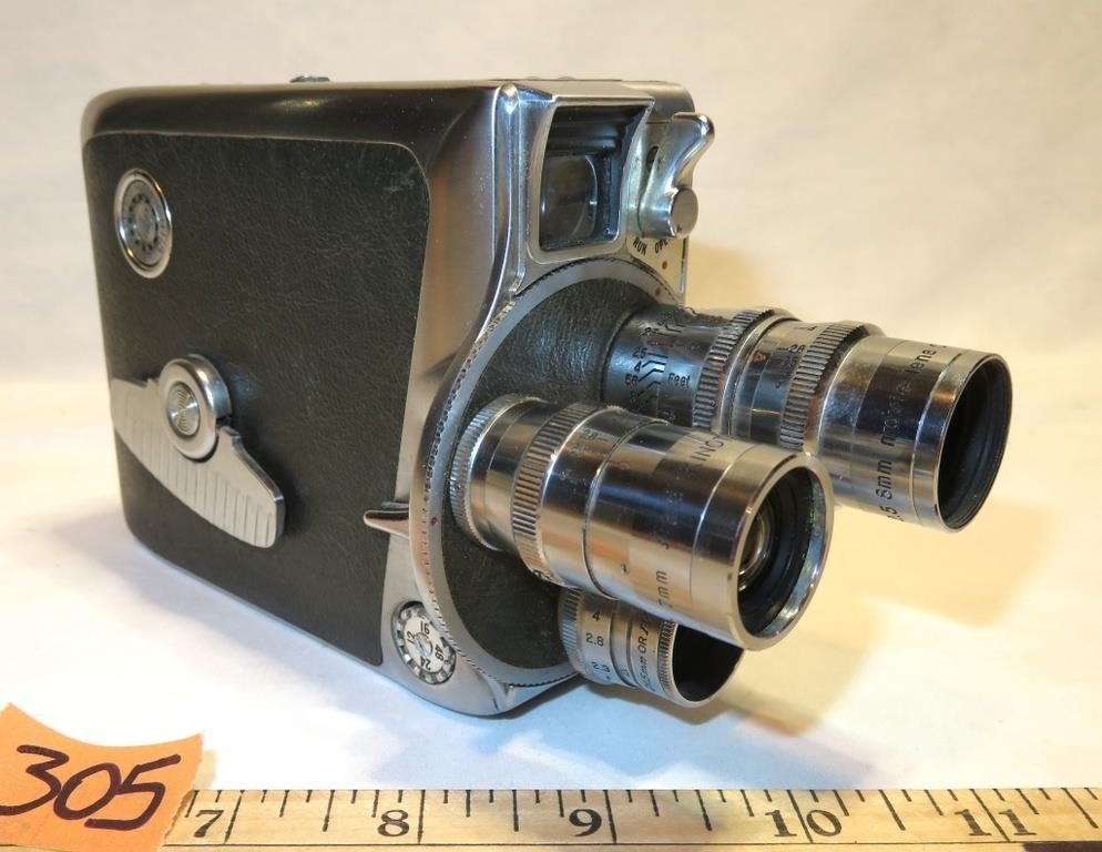 1950's KEYSTONE K-48 Bel Air Magazine 8mm Camera