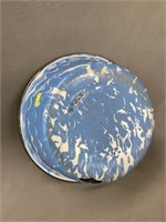 Blue Agateware Bowl