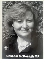 Siobhain McDonagh, MP signed photo