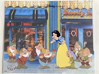 Snow White and the Seven Dwarfs sericel