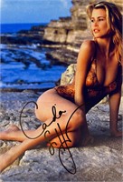Autograph COA Claudia Schiffer Photo