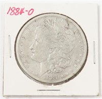 1884-O MORGAN SILVER DOLLAR