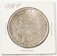 1888-P MORGAN SILVER DOLLAR