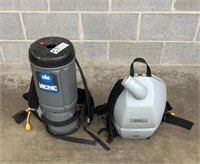 2 Used backpack vacuums