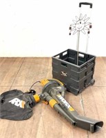 (3pc) Electric Worx Blower Mulcher Vacuum & More
