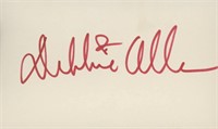 Debbie Allen original signature