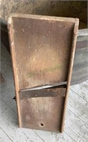 Antique slaw cutter 17 x 7 inch