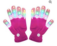 New Yostyle LED Light Up Gloves, 3 Colors 6 Modes