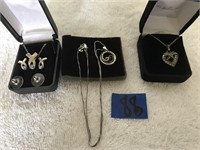 Sterling Silver Jewelry - Necklaces & Earrings