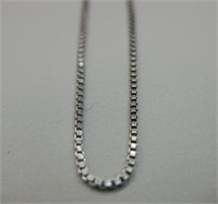 Sterling Silver Box Chain