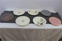 Vintage plates collection
