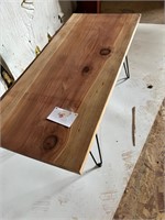 Redwood coffee table