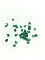 Emerald gemstones