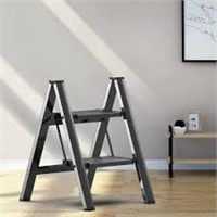 Soladder 2 Step Ladder With Anti-slip And Wide