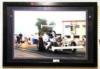 Dragster Framed Photo by Eric Anderson Designs