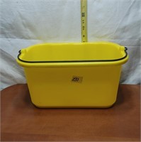 NEW LARGE YELLOW WAS CAR BUCKET