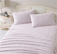 Laura Ashley Home - King Sheets, Cotton Flannel Be