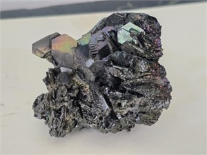 Stunning Iridescent Hematite Crystal Rock