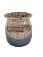 Panaceas Stoneware Jar