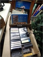 Panasonic Cassette Player w/ (22) Cassettes,