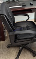 Black Swivel, rolling office chair