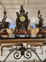 Absolutely exquisite antique French mantel clock