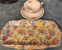 Cup, Saucer & Serving Platter