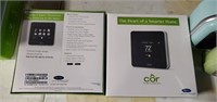 Two COR smart thermostats