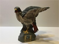 Ski Country Red Tailed Hawk decanter
