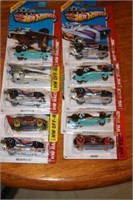 10 Hot Wheels Treasure Hunt Cars