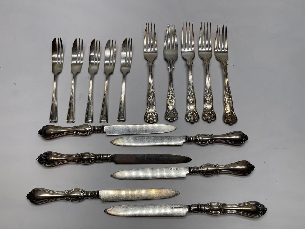 Wingfield and Carlstrom Silver Plate Flatware