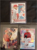 Bachman Refractor/Mike Trout/ R. Detmers Rookie