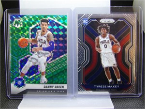 Tyrese Maxey Rookie & Danny Green Short Print