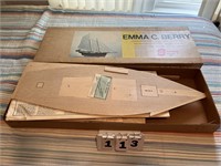 Emma C Berry Sailboat Model Kit