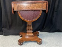 Antique Mahogany Sewing Table