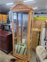 Display Cabinet W/Glass Shelving