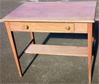 Vtg Berkey & Gay classic wood desk 1929-1948