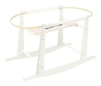 Rocking Basket Stand-White