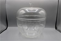 Princess House "Heritage" Glass Apple Container