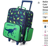 Rolling Luggage for Kids,VASCHY Cute Travel
