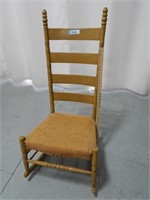 Ladder back rocking chair
