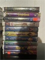Lot of VHS Movies - Black Diamond Disney