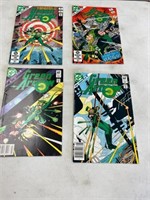 4-Green Arrow Comics #1, 2, 3, 4