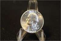 1952-D Uncirculated Washington Silver Quarter
