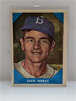 1960 Fleer #12 Zack Wheat