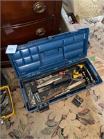 toolbox with hand tools