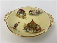 Royal Winton Ceramic Dish "Old English Markets"